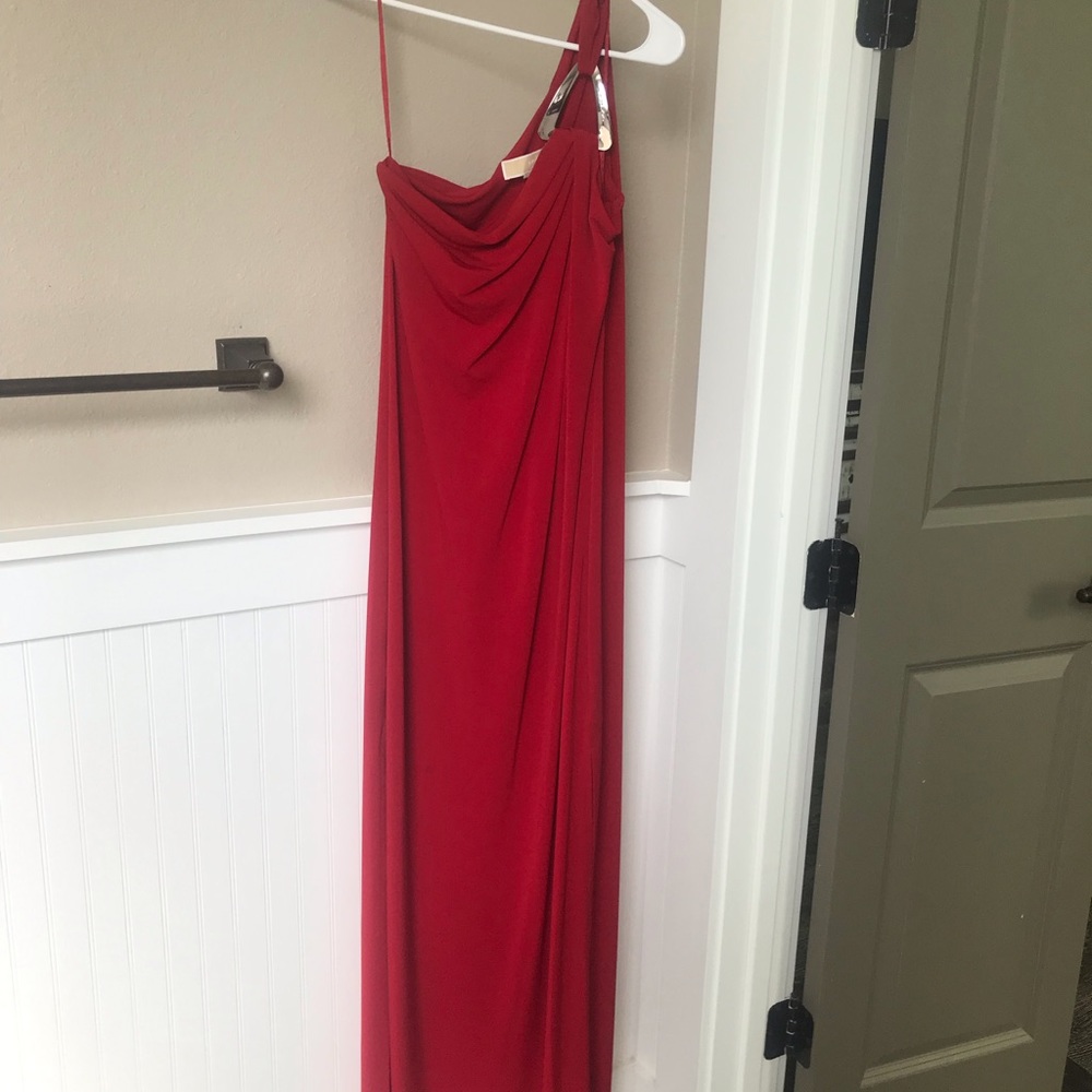 Red dress